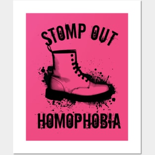 Stomp Out Homophobia Posters and Art